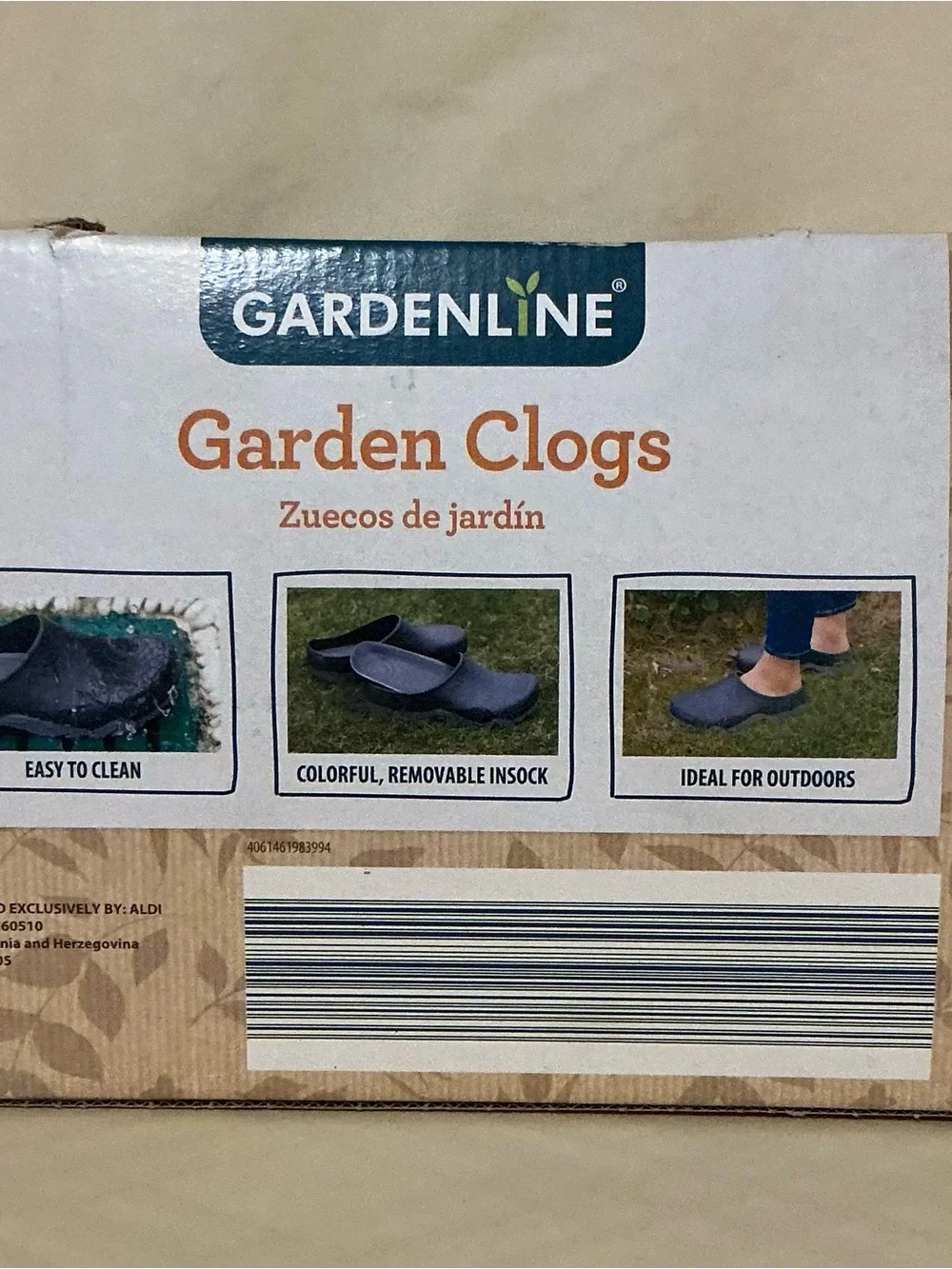 GardenLINE Black Garden Clogs
